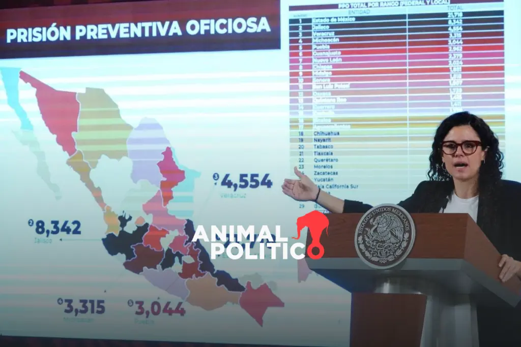 Eliminación de prisión preventiva dejaría en libertad a 68 mil presuntos delincuentes, dice Segob a Corte